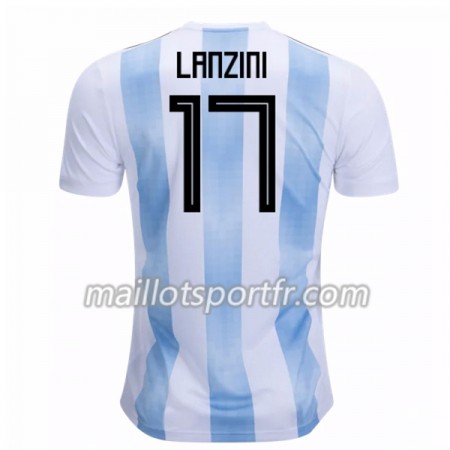 Maillot de Foot Argentine Lanzini 17 Domicile Coupe du monde 2018 Maillot de Foot Argentine Lanzini 17 Domicile Coupe du monde 2018